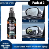 Load image into Gallery viewer, Car Glass Anti- Fog Hydrophobic Coating 300ML Pack of 3